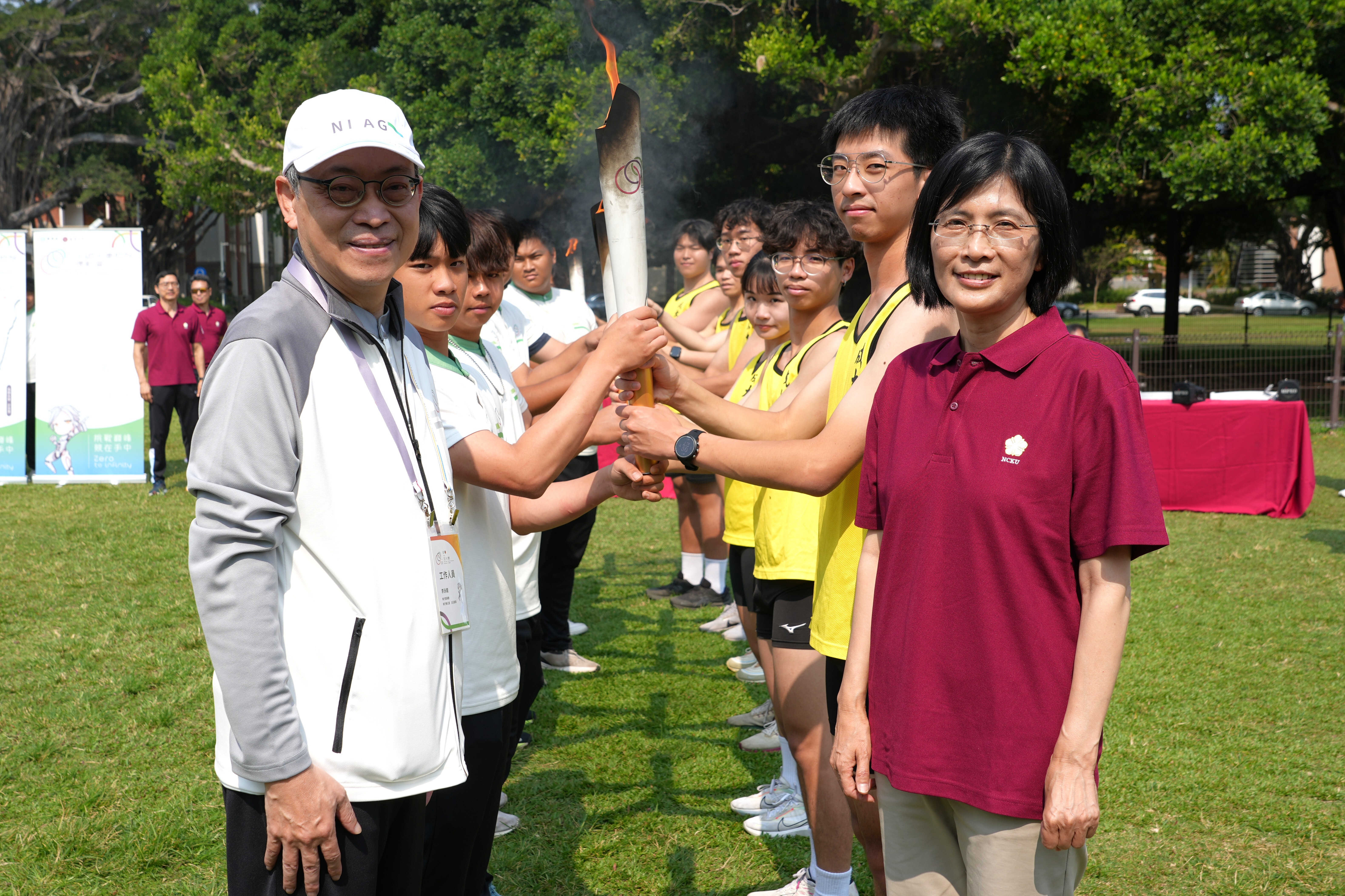 114 年全國大專校院運動會聖火 11 日傳遞至成大