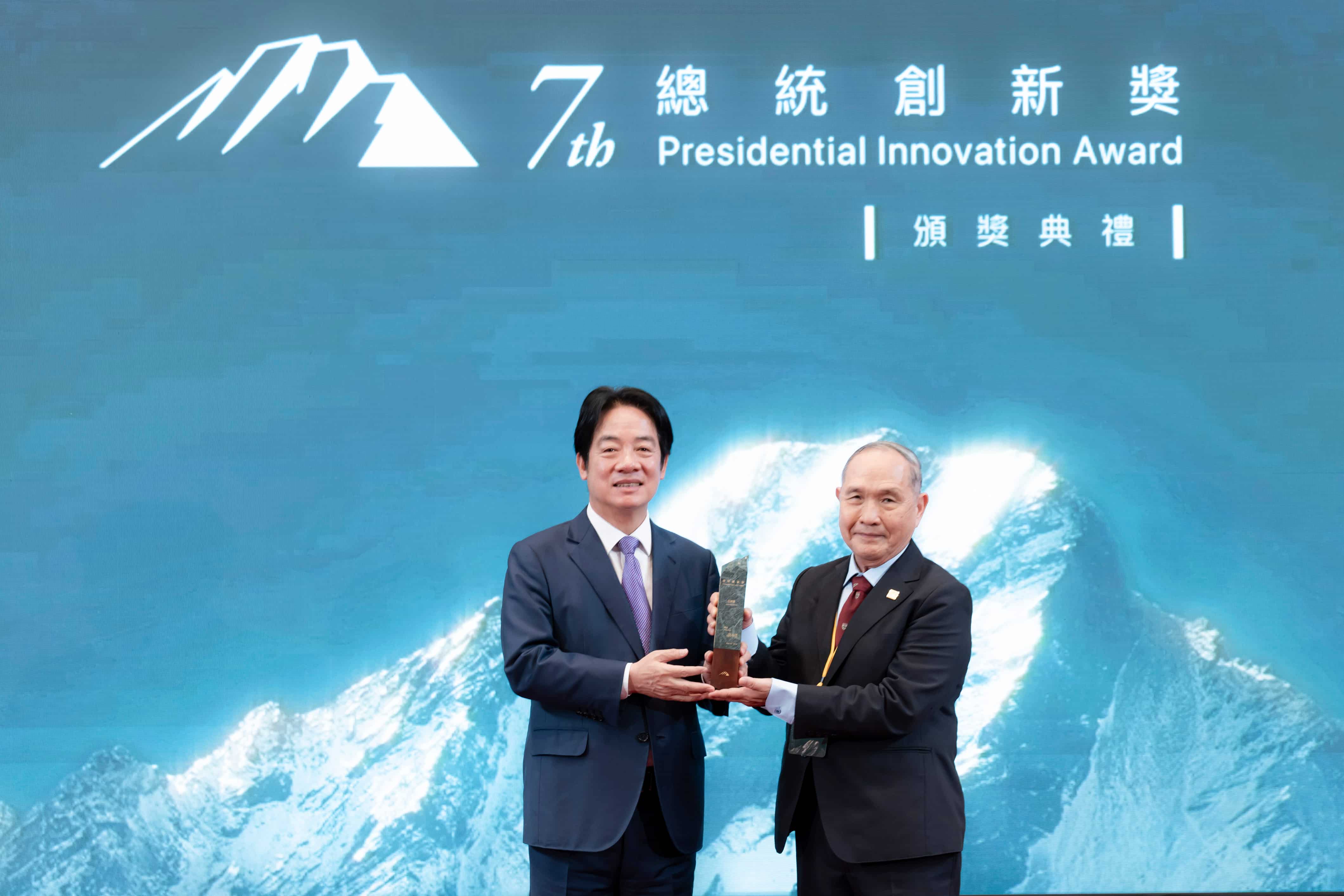 守護全民健康　成大名譽講座教授王榮德　榮獲第七屆「總統創新獎」