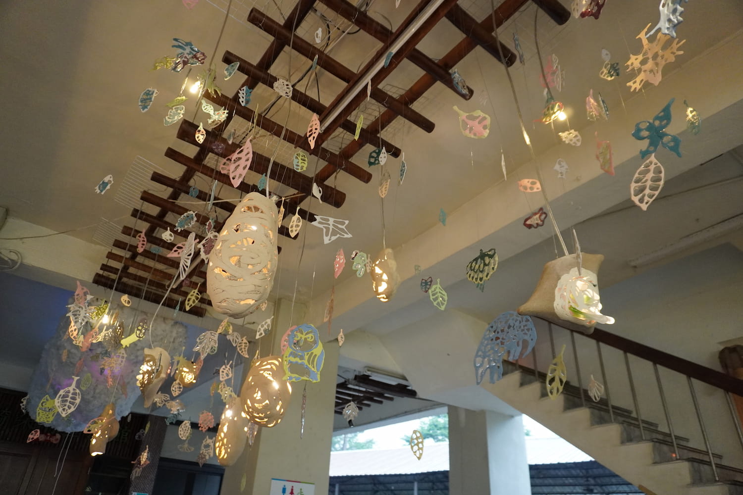 NCKU Students and Tainan City collaborated in “The Glimmering Light: Longqi Local Imagery Lighting Installation Art Project”